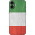 Italy Flag Distressed iPhone 16 Plus Skin